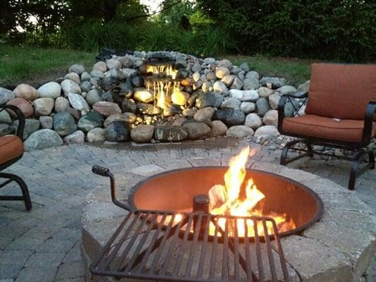 Patios, Fire Pits, Water Features, Retaining Walls