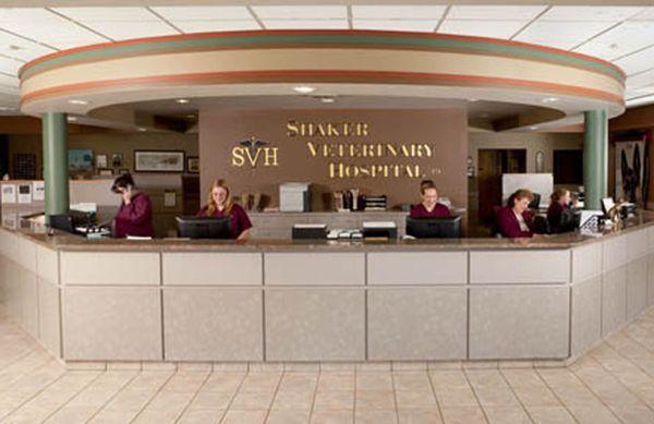 The Welcoming Lobby at VCA Shaker Animal Hospital