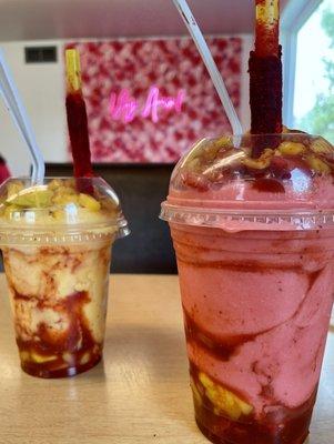 Mangonada (left) and Fresada (right)