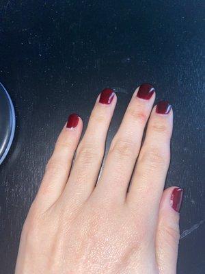 Gel manicure