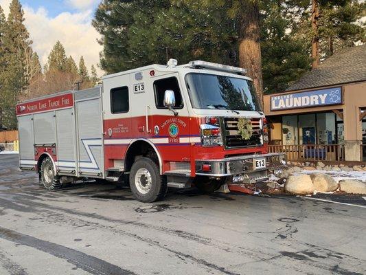 Heroes shop here.. in the ice cream aisle specifically lol love our first responders!