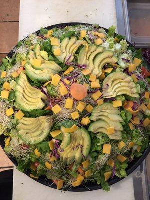 California salad tray