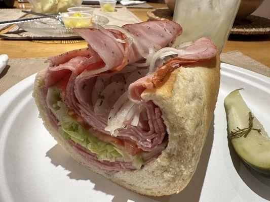 Italian Supreme Hoagie!