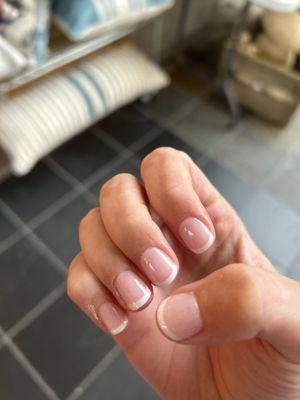 French dip manicure