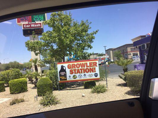 Uh what?!?! Fill up your beer at a gas station?!?!?!