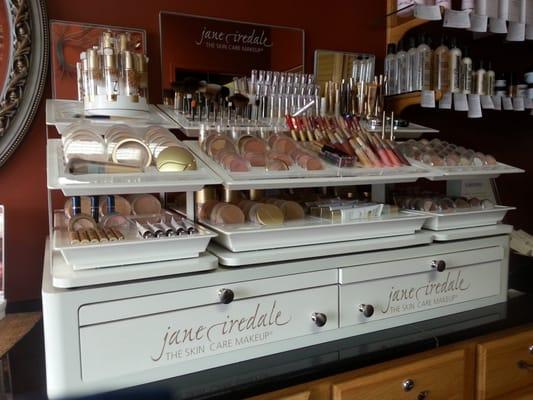 Jane Iredale skincare & makeup line.