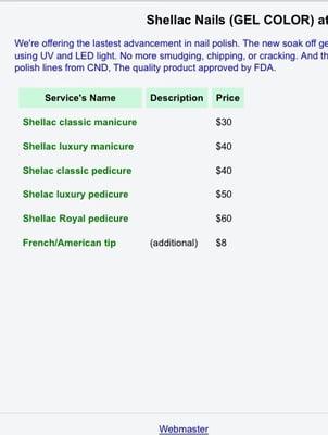 Prices on shellac