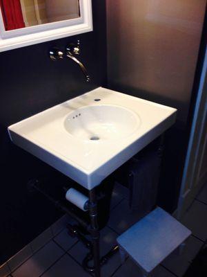 New install! We love the look of this sink.