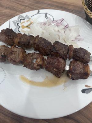 Lamb Kebab & Beef Kebab