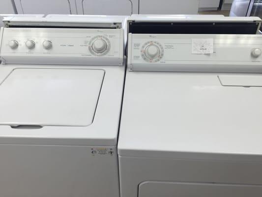 Washer and dryer set for $275