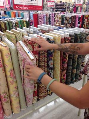 Fabric section