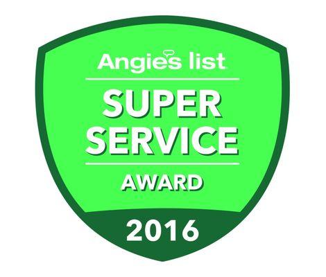 Super Service Award 2016