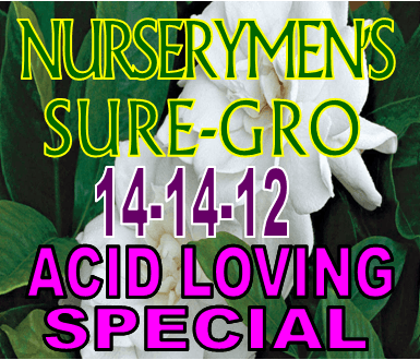 Nurserymen's Sure-Gro Fertilizers