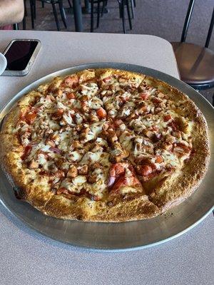 BBQ pizza