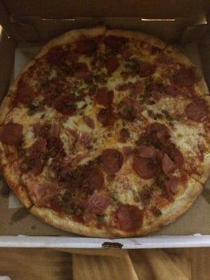 Med. meat lovers pizza