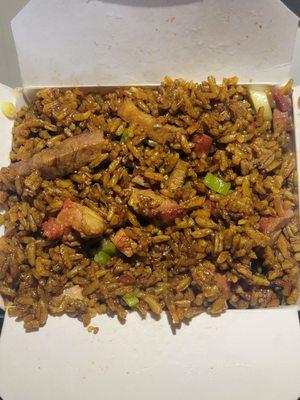 Large pork fried rice