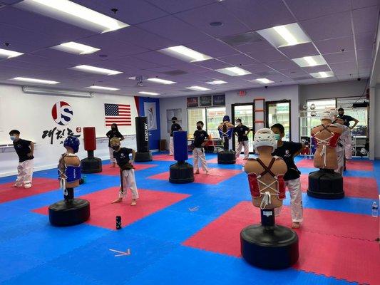 Bag Sparring During Covid