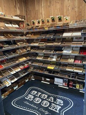 Large walk in humidor