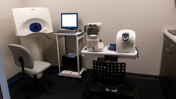 At Lakefront Eye Care we offer the latest technology including Optomap retinal imaging.