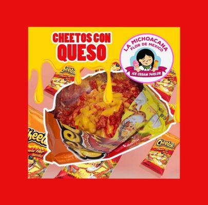 HOT CHEETOS WITH CHEESE