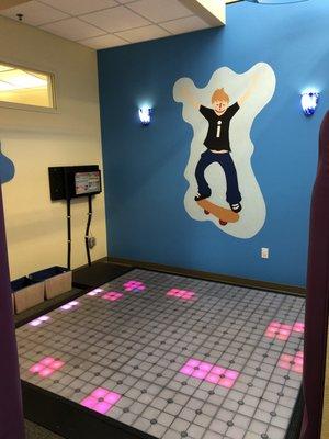 Our groovy dance floor!