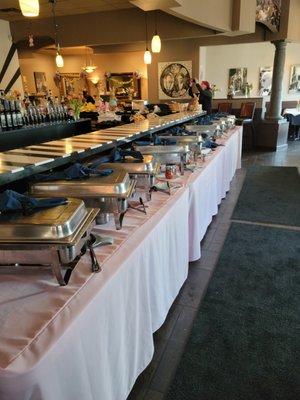 Large catering event