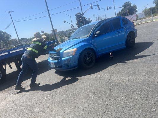 Primer servicio hacia San Ysidro