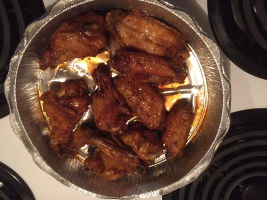 Teriyaki chicken wings