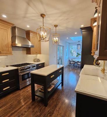 We specialize in kitchen design and cabinet fabrication.  Beautiful one of a kind environments for your family and friends.