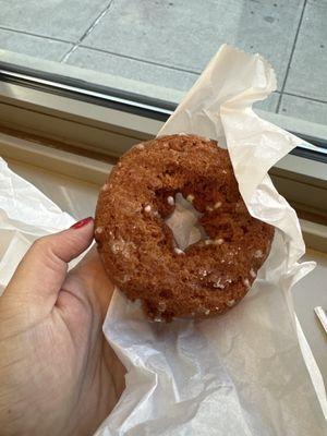 Apple cider  donut