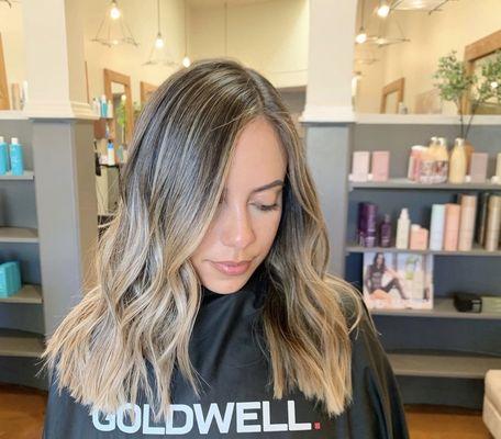 Balayage--so beautifully blended!