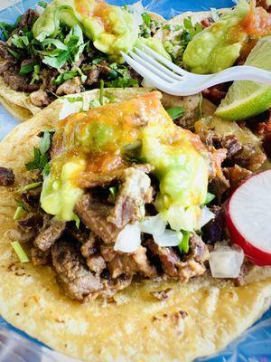 Carne asada taco