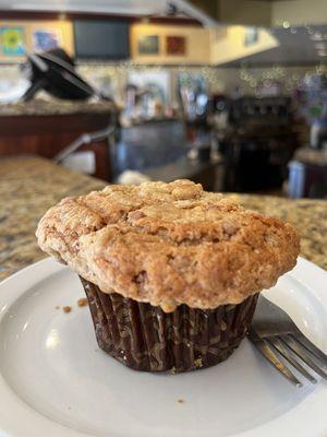 Apple strudel muffin