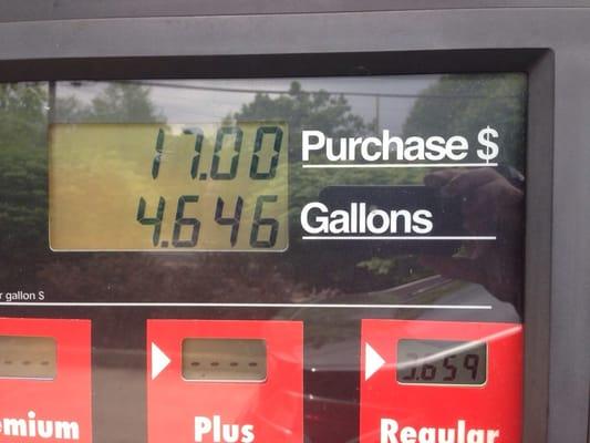 $17 gets you nowadays last time I checked we took a country over thar produces all of the major oil#PolitichansSuck