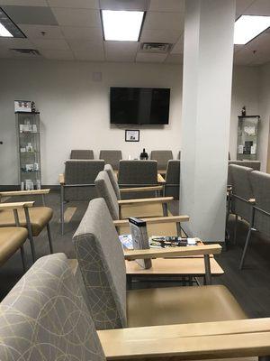 Advanced Dermatology Interior Waiting Room