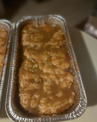 Southern Caramel Apple cobbler