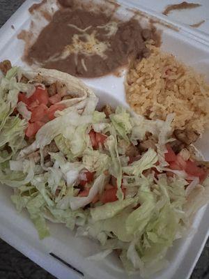 Chicken Taco Dinner