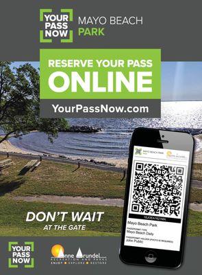 Mayo Beach Park now requires a pass for entry. Visit https://yourpassnow.com/ParkPass/parks/aaco/park/mayo to get yours!