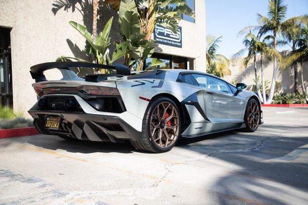 Lamborghini Aventador SVJ protected and looking good!