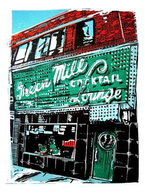 Green Mill large limited edition art print by Kevin O'Rourke