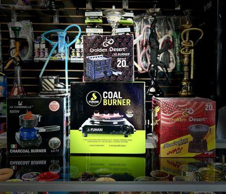 Hookah coal burners