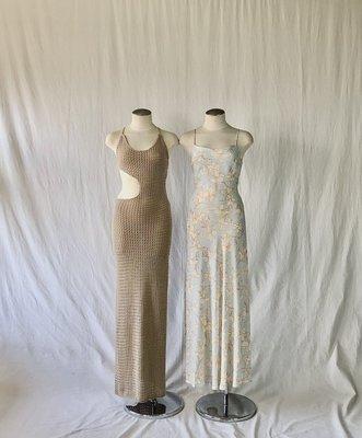 Desert mirage crochet dress and paradise garden slip dress