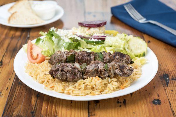 Steak Souvlaki