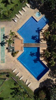 Imagine yourself enjoying the pool at the Koa Resort in Kihei.