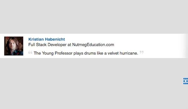 Young Professor Drums