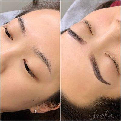 Ombré Powder Brows