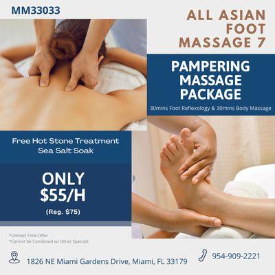 All Asian Foot Massage 7
 MM33033
 Call us at 954-909-2221