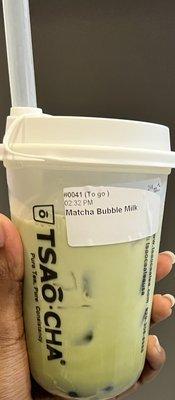 Matcha Bubble Milk