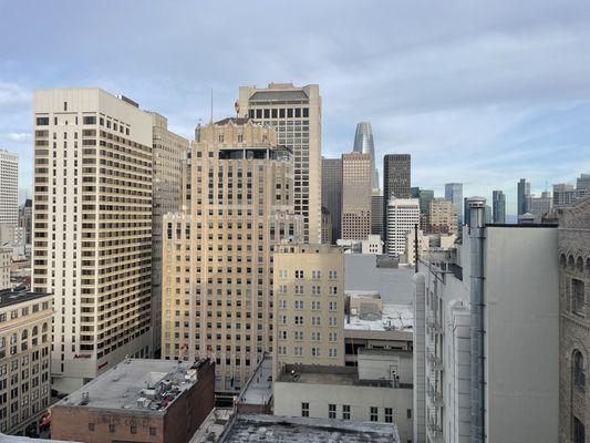 View from patio