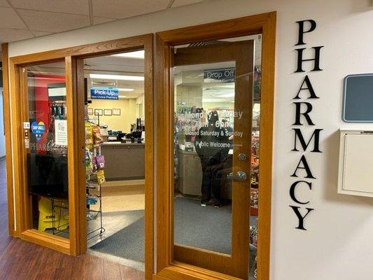 New Choice Pharmacy located inside the hospital is open to all.